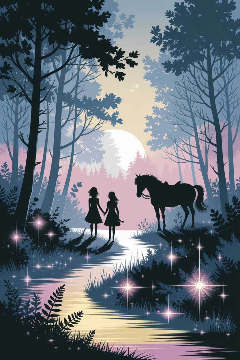 The cover has a beautiful color palette and a magical atmosphere, making it visually appealing, though it lacks the child's name which significantly affects its rating.